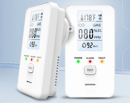 4-in-1 High-Sensitivity Gas And Carbon Monoxide Alarm