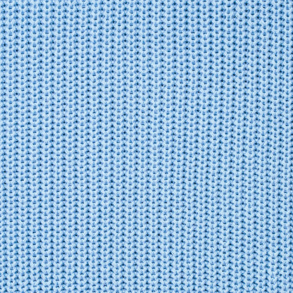 Classic Knit Baby Sweater in Baby Blue