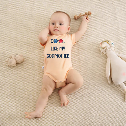 Cool Like My Godmother Baby Onesie