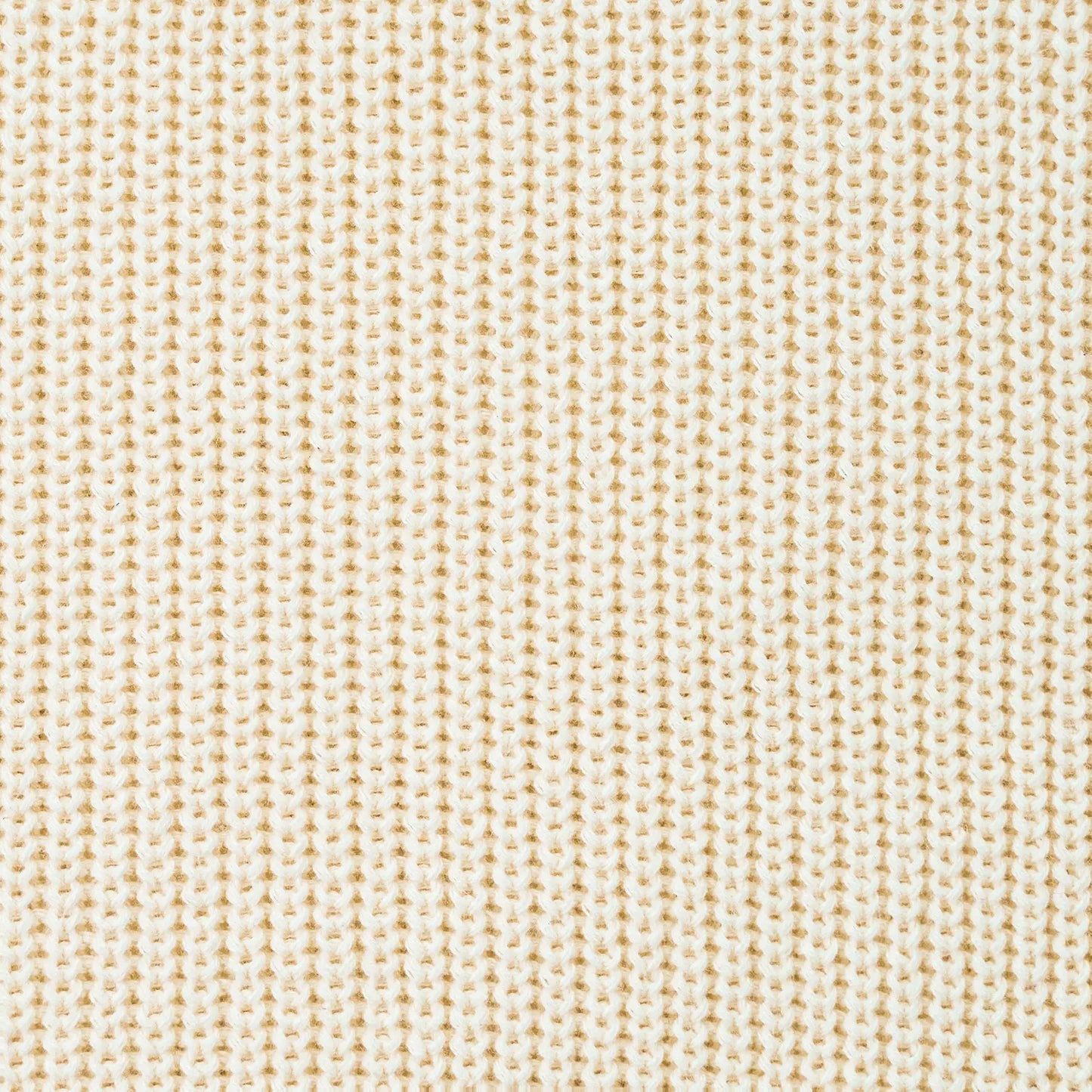 Classic Knit Baby Sweater in Cream