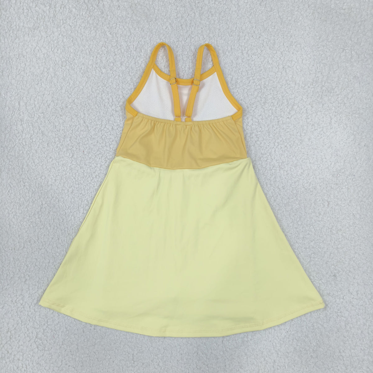 Yellow Strappy Athletic Dress