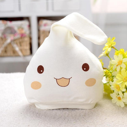 Modern Cotton Printed Baby Sleeping Hats for Girls