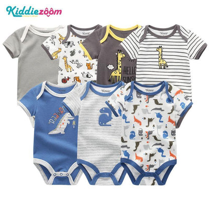 Newborn Baby Rompers 7-Piece Set