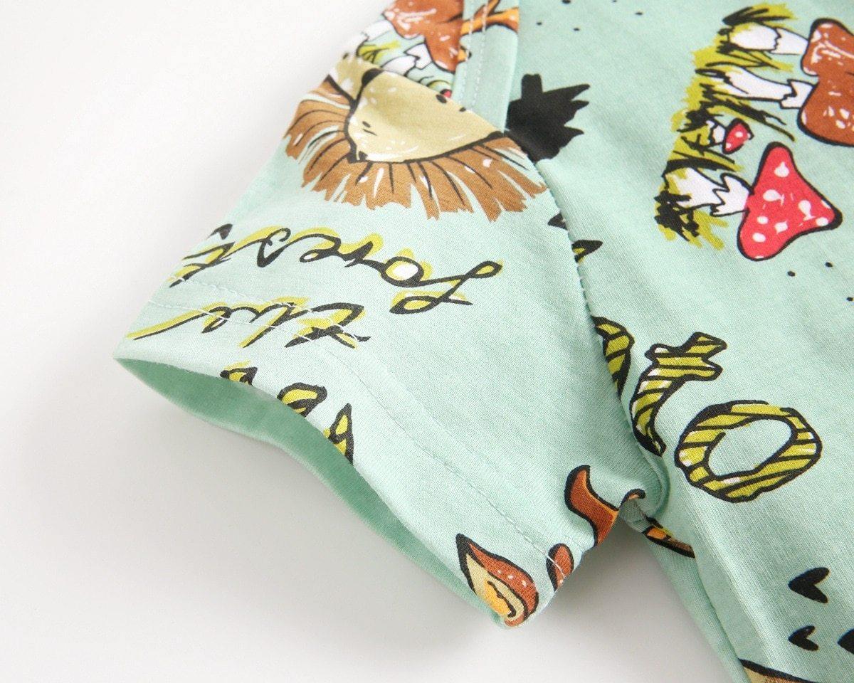 Colorful Tribal Feather Baby Bodysuit Romper
