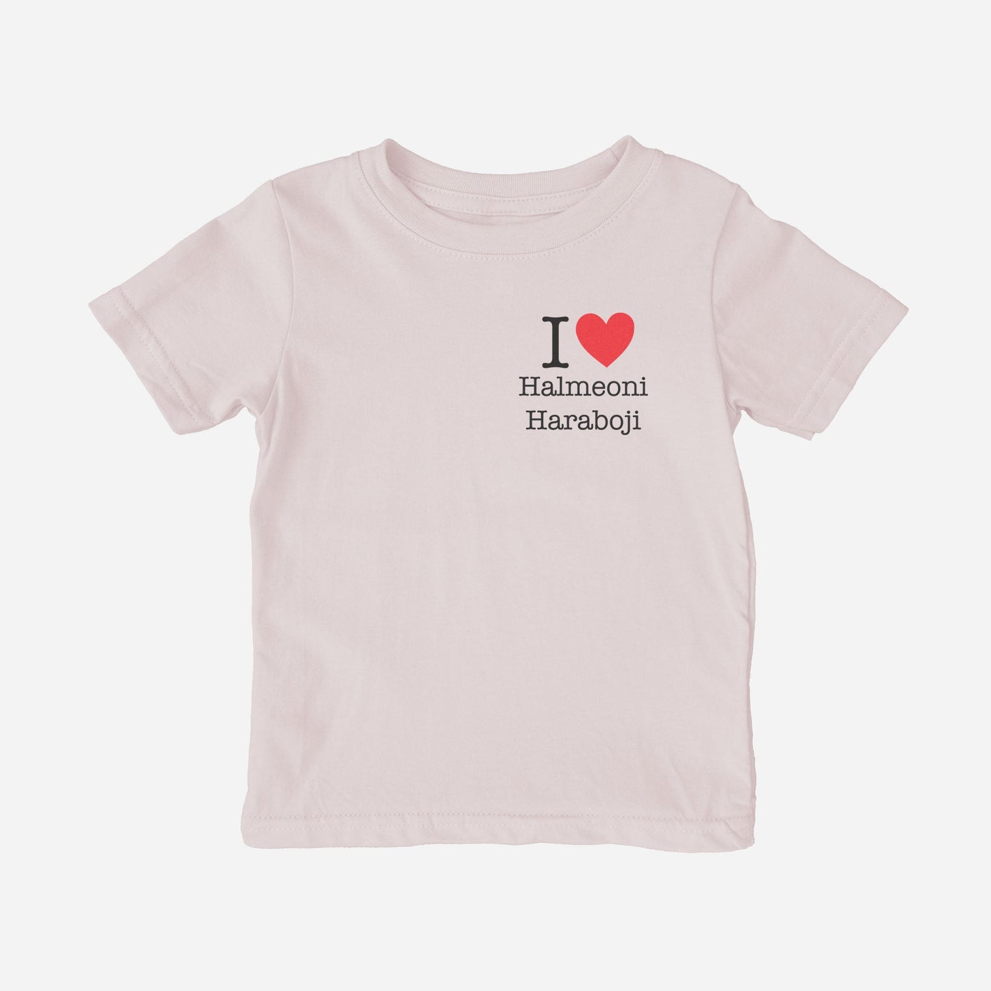 I Heart Grandma & Grandpa Korean Toddler Shirt