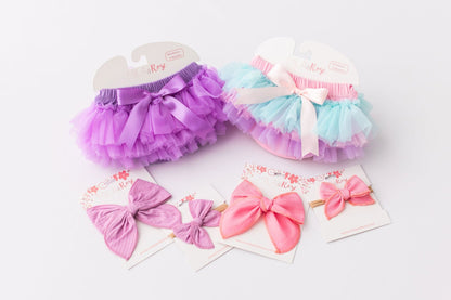 Lavender Ruffle Tutu Bloomer