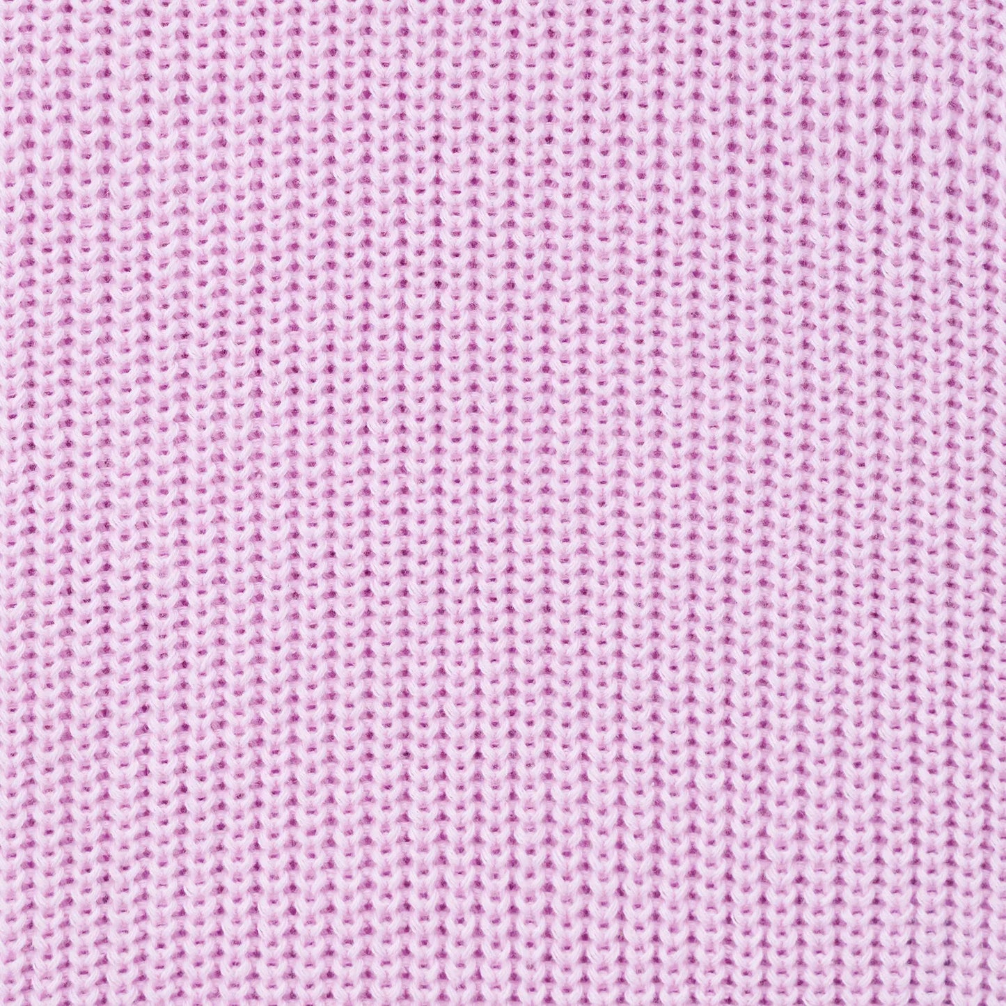 Classic Knit Baby Sweater in Lilac