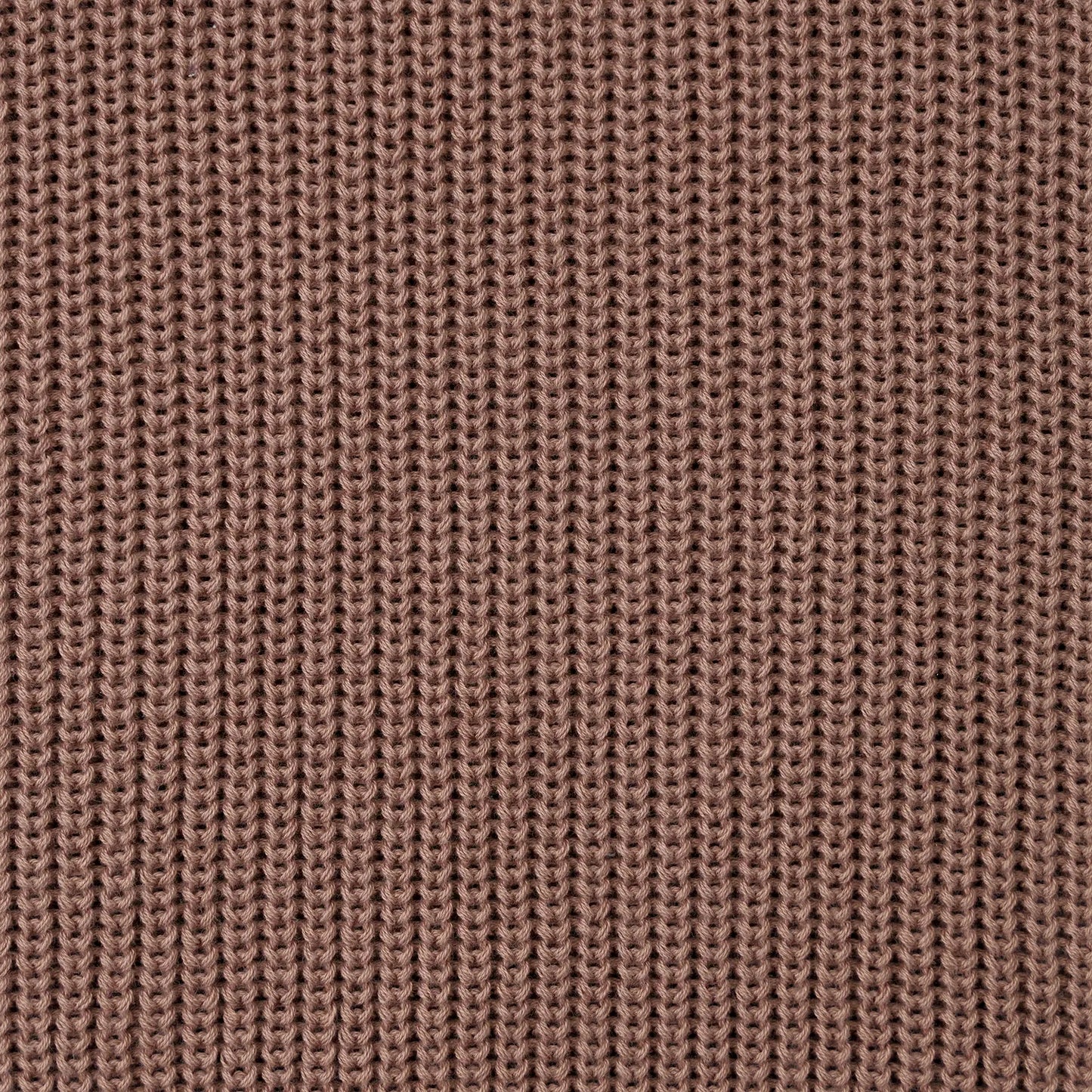 Classic Knit Baby Sweater in Mocha