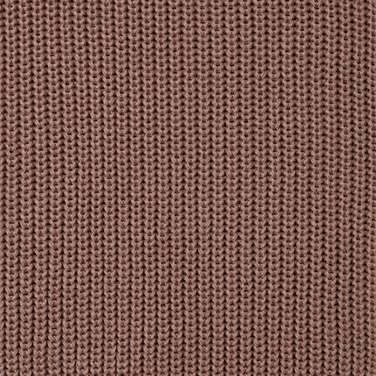 Classic Knit Baby Sweater in Mocha