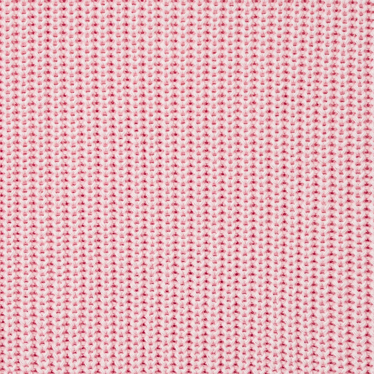 Classic Pink Knit Baby Sweater