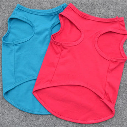 Security Clothing for Dogs Summer Pet T-shirt Costume
