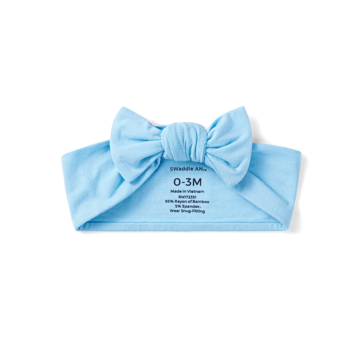 Baby Bows in Blue Bell