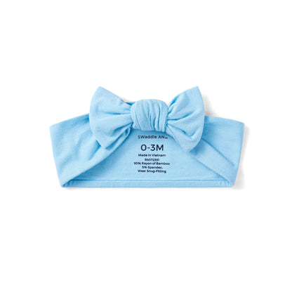 Baby Bows in Blue Bell