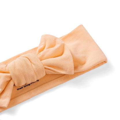 Baby Bows in Peach Fuzz