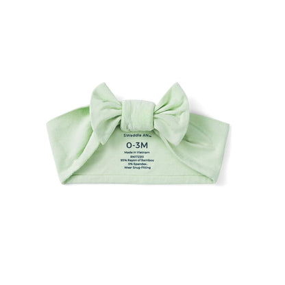 Baby Bows in Sage Green