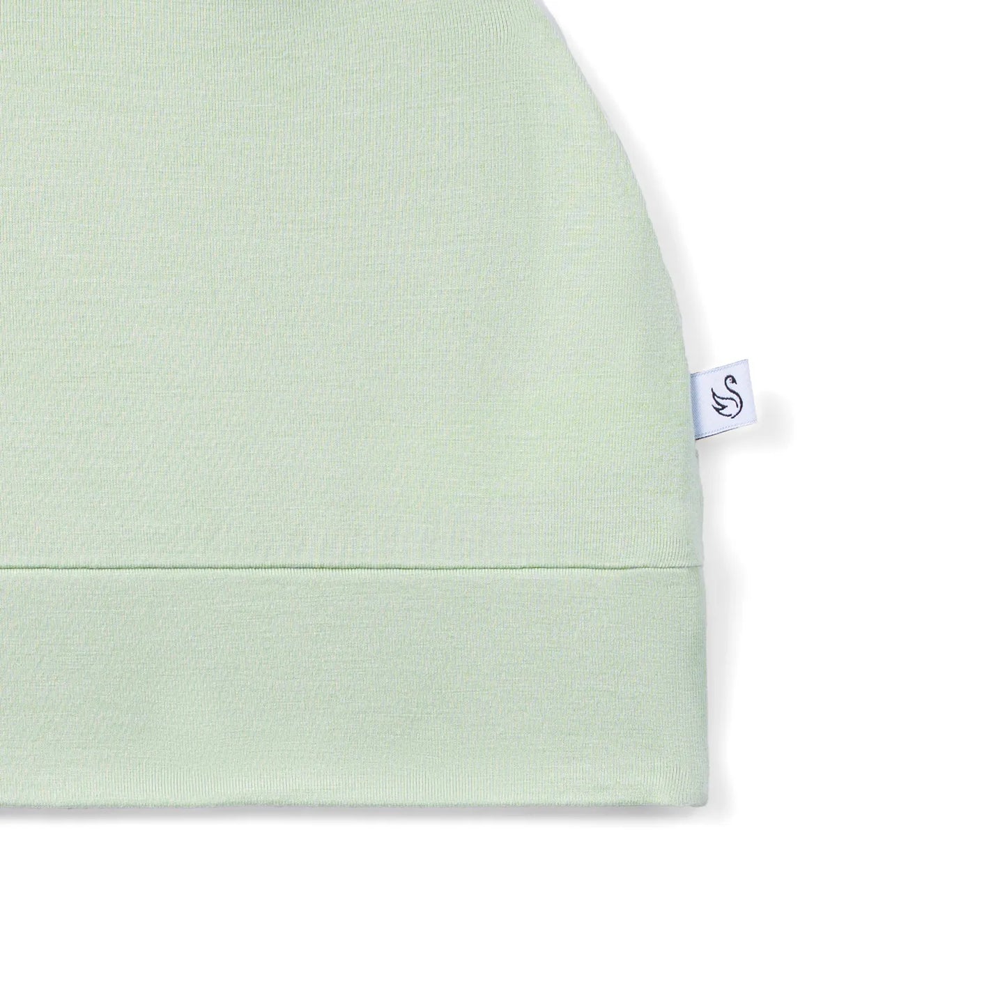 Baby Knotted Cap in Sage Green