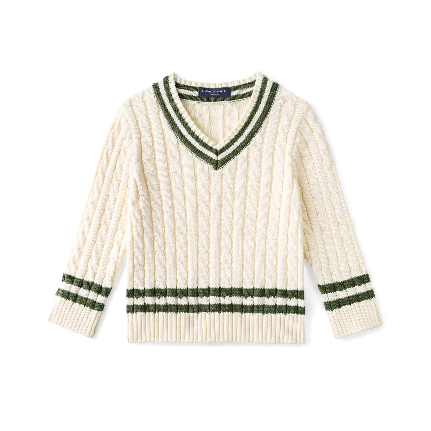 Signature Cable Knit Cricket Kids Sweater