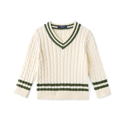 Signature Cable Knit Cricket Kids Sweater