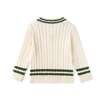 Signature Cable Knit Cricket Kids Sweater