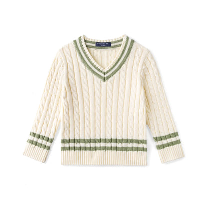 Signature Cable Knit Cricket Kids Sweater