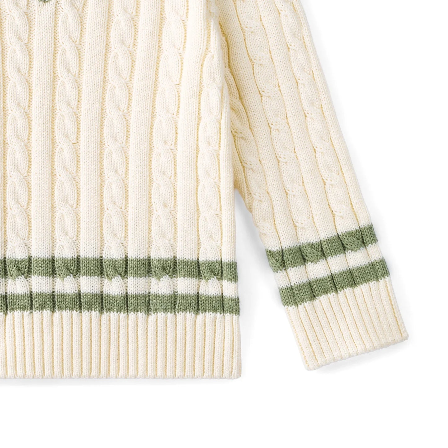 Signature Cable Knit Cricket Kids Sweater
