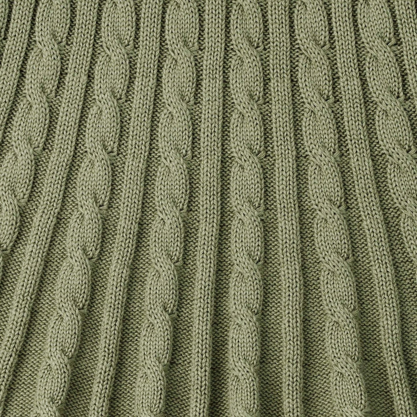 Cable Knit Skirts in Sage Green