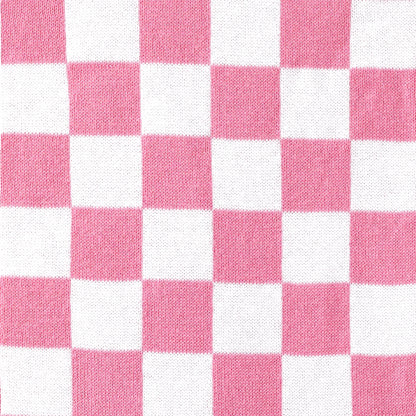Pink Checker Baby Knit Playsuit