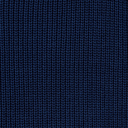 Classic Knit Baby Sweater in Navy