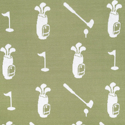 Golf Jacquard Knit Baby Blanket