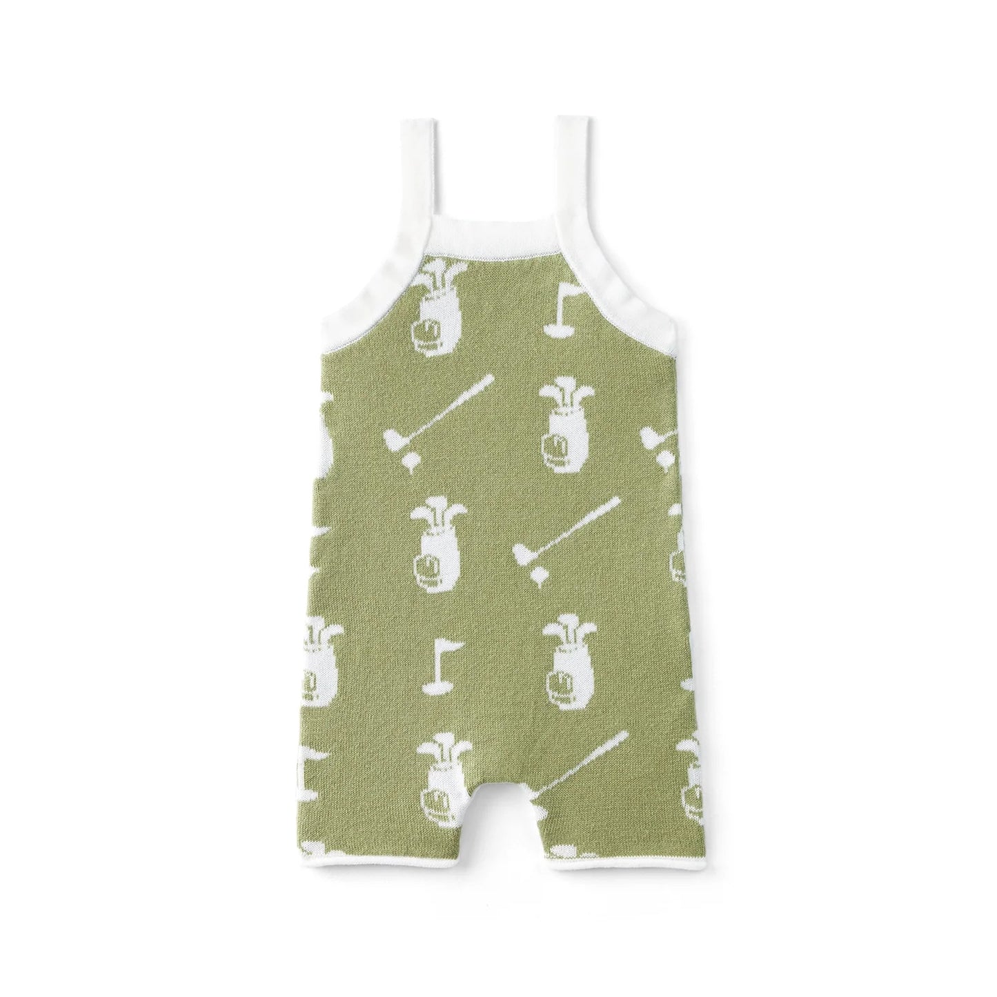 Golf Jacquard Knit Playsuit