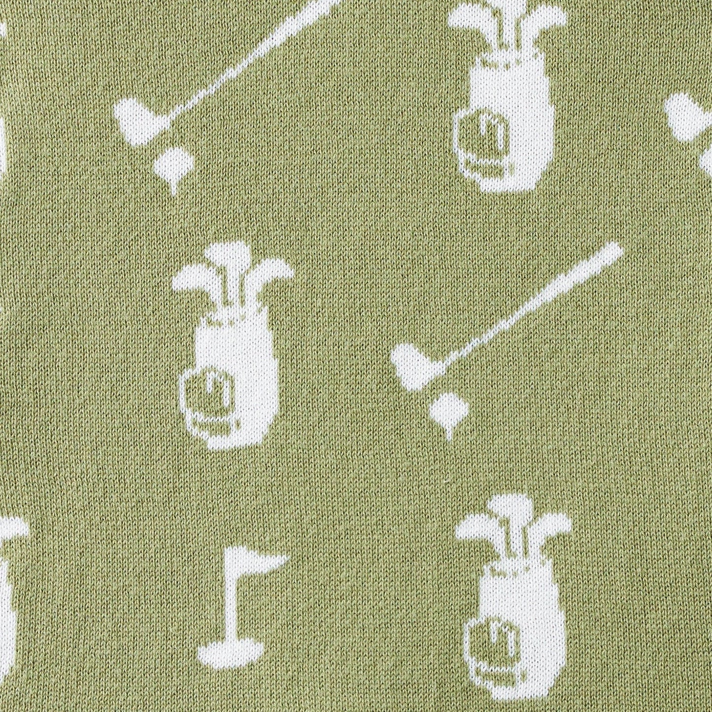 Golf Jacquard Knit Playsuit