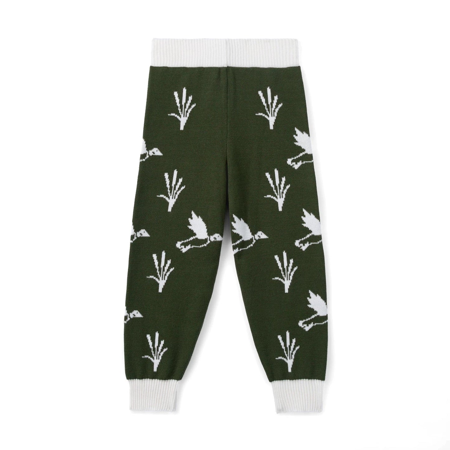Mallard Duck Knit Jogger Pants