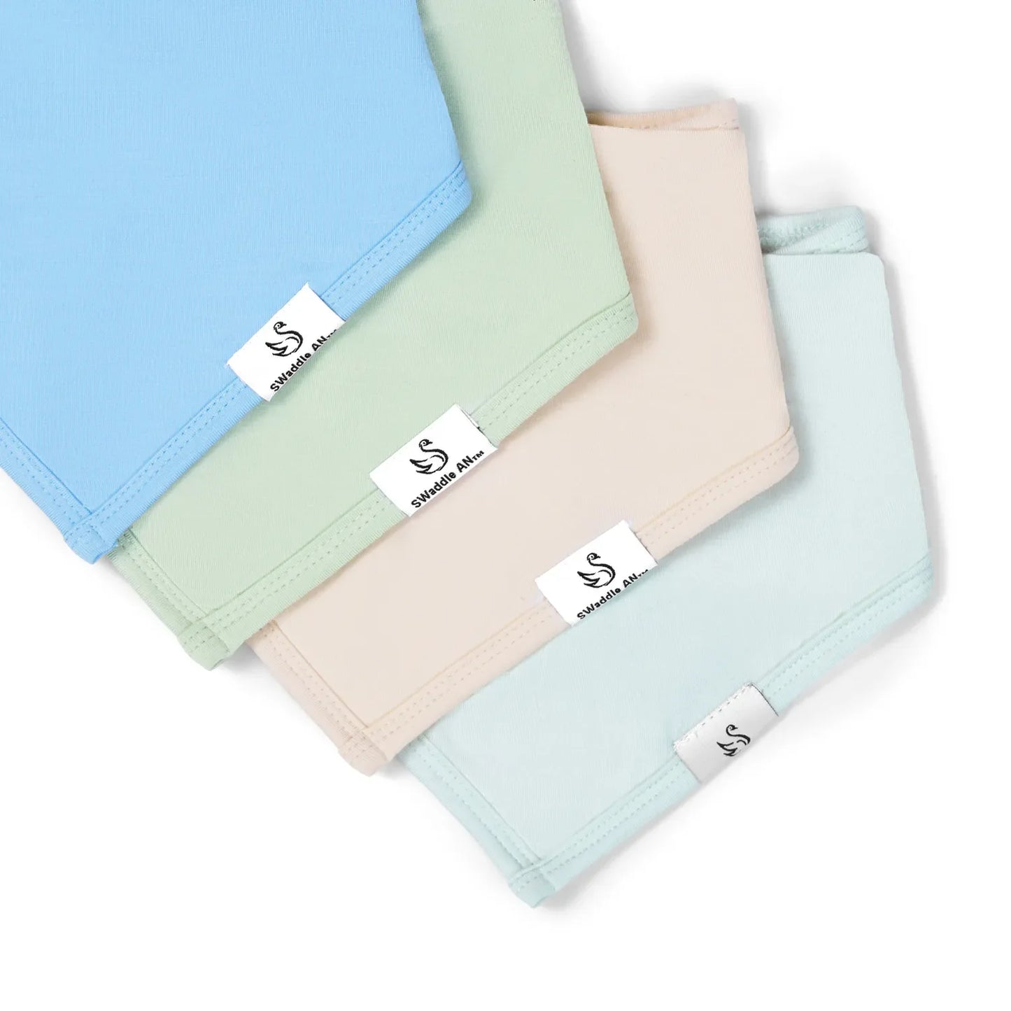 Bamboo Bandana Bibs in Sage Green