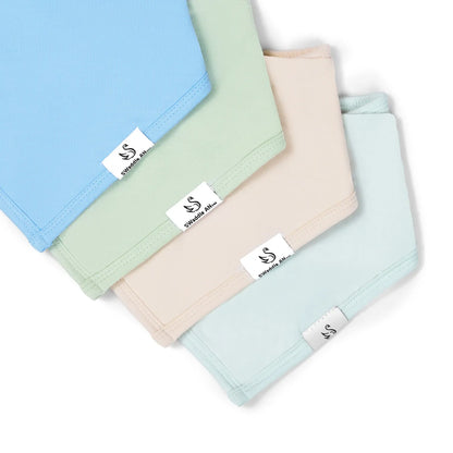 Bamboo Bandana Bibs in Sage Green