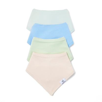 Bamboo Bandana Bibs in Sage Green
