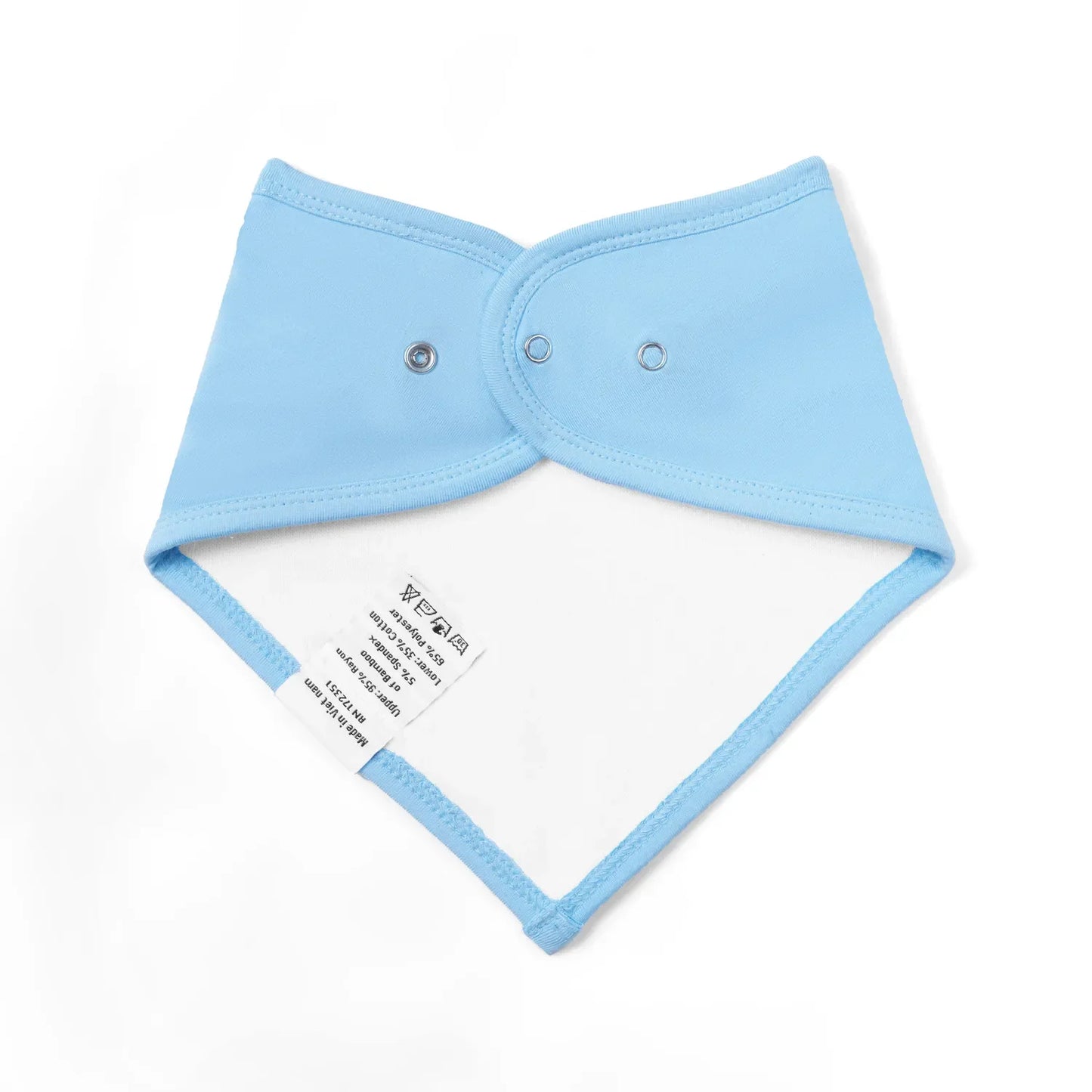 Bamboo Bandana Bibs in Blue Bell