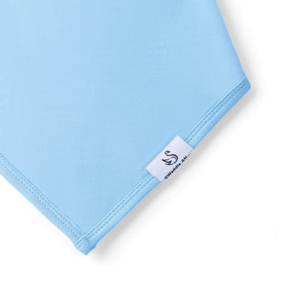 Bamboo Bandana Bibs in Blue Bell