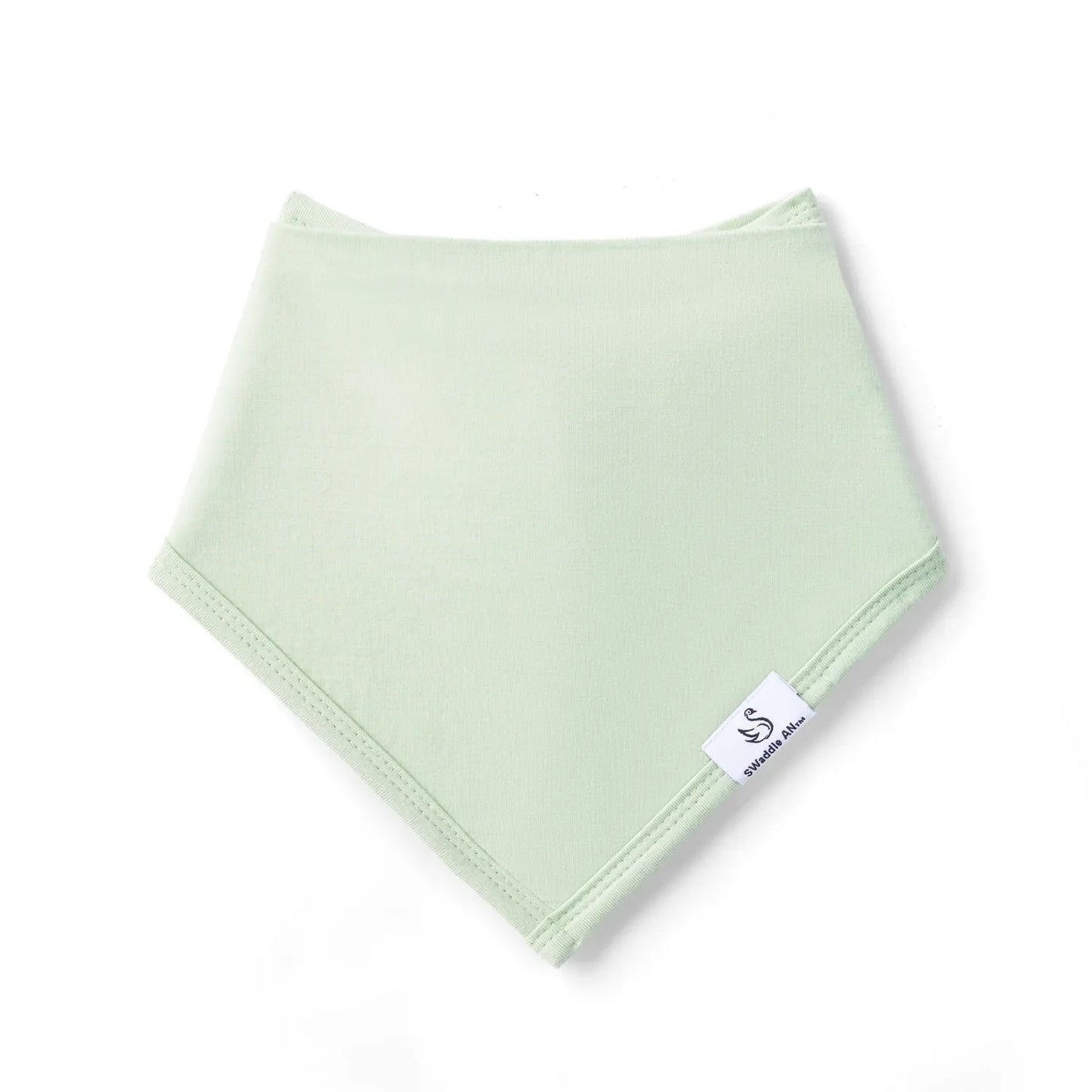 Bamboo Bandana Bibs in Sage Green