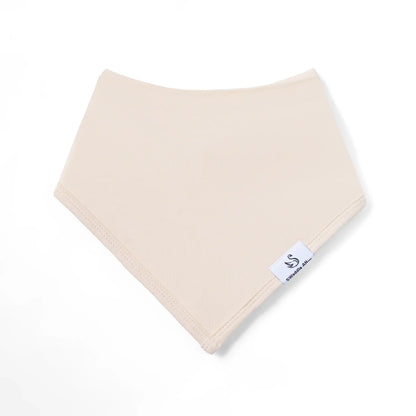 Bamboo Bandana Bibs in Sand
