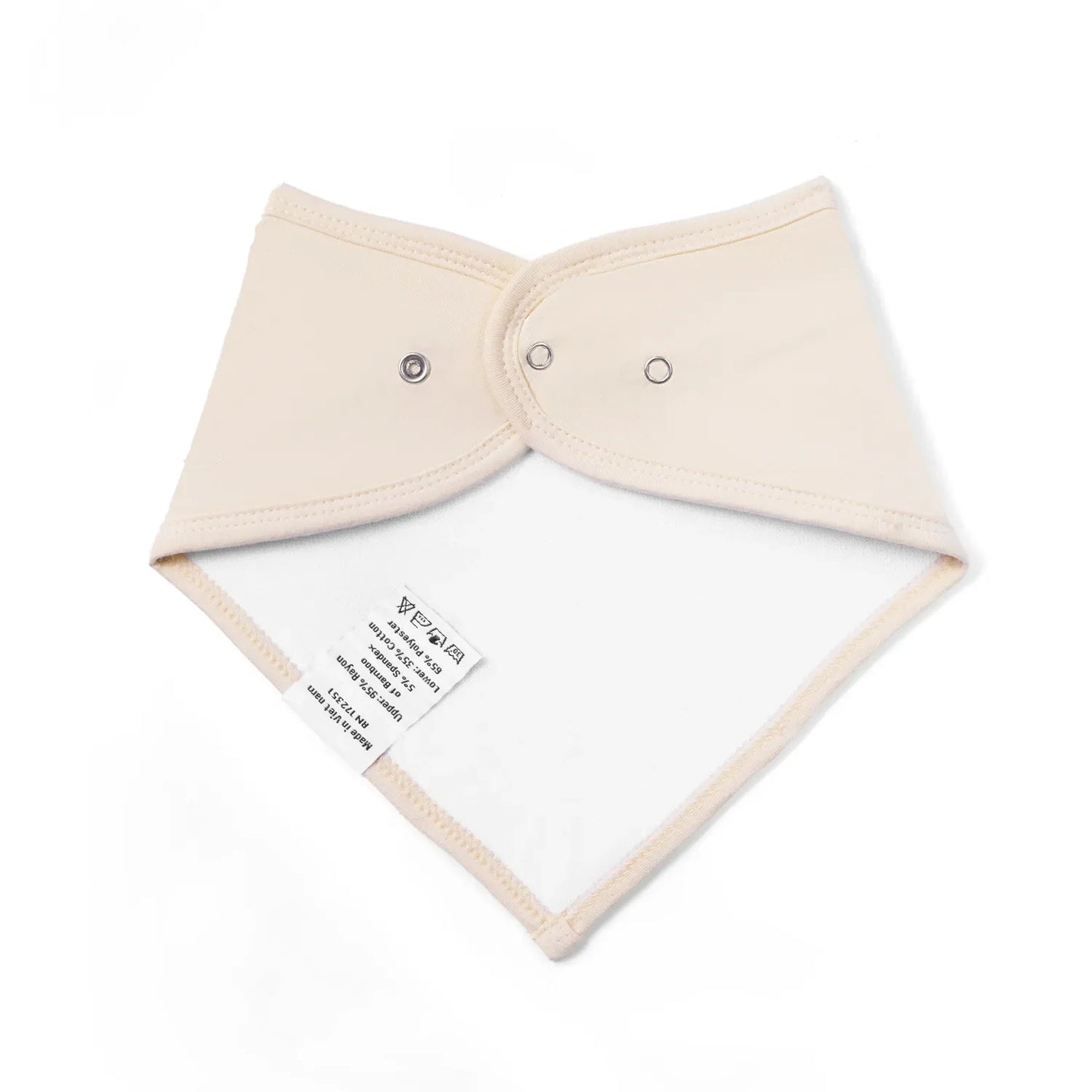 Bamboo Bandana Bibs in Sand