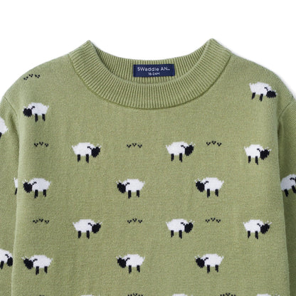 Sheep Countryside Knit Kids Sweater