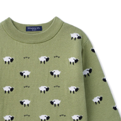 Sheep Countryside Knit Kids Sweater