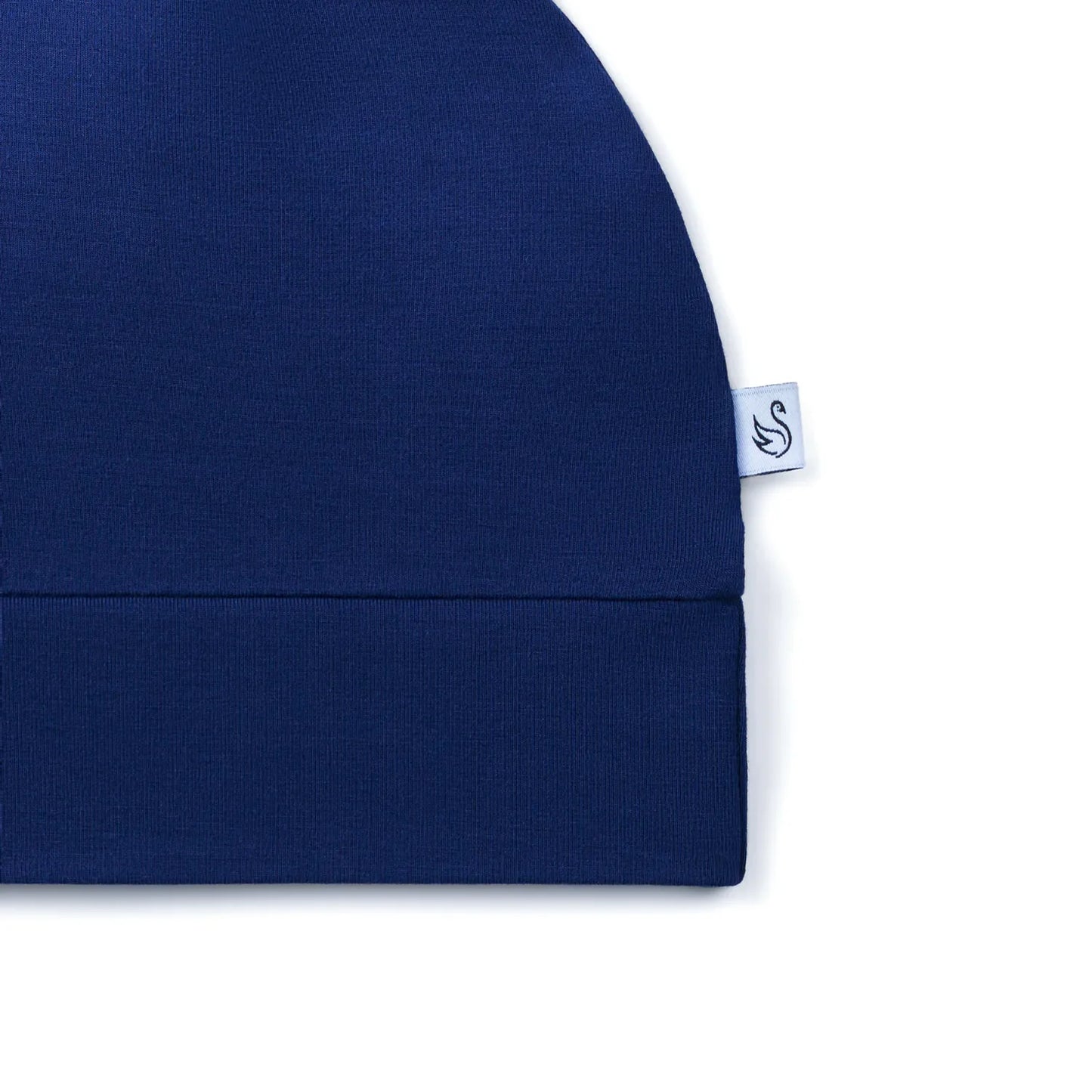Baby Knotted Cap in Blue Depths