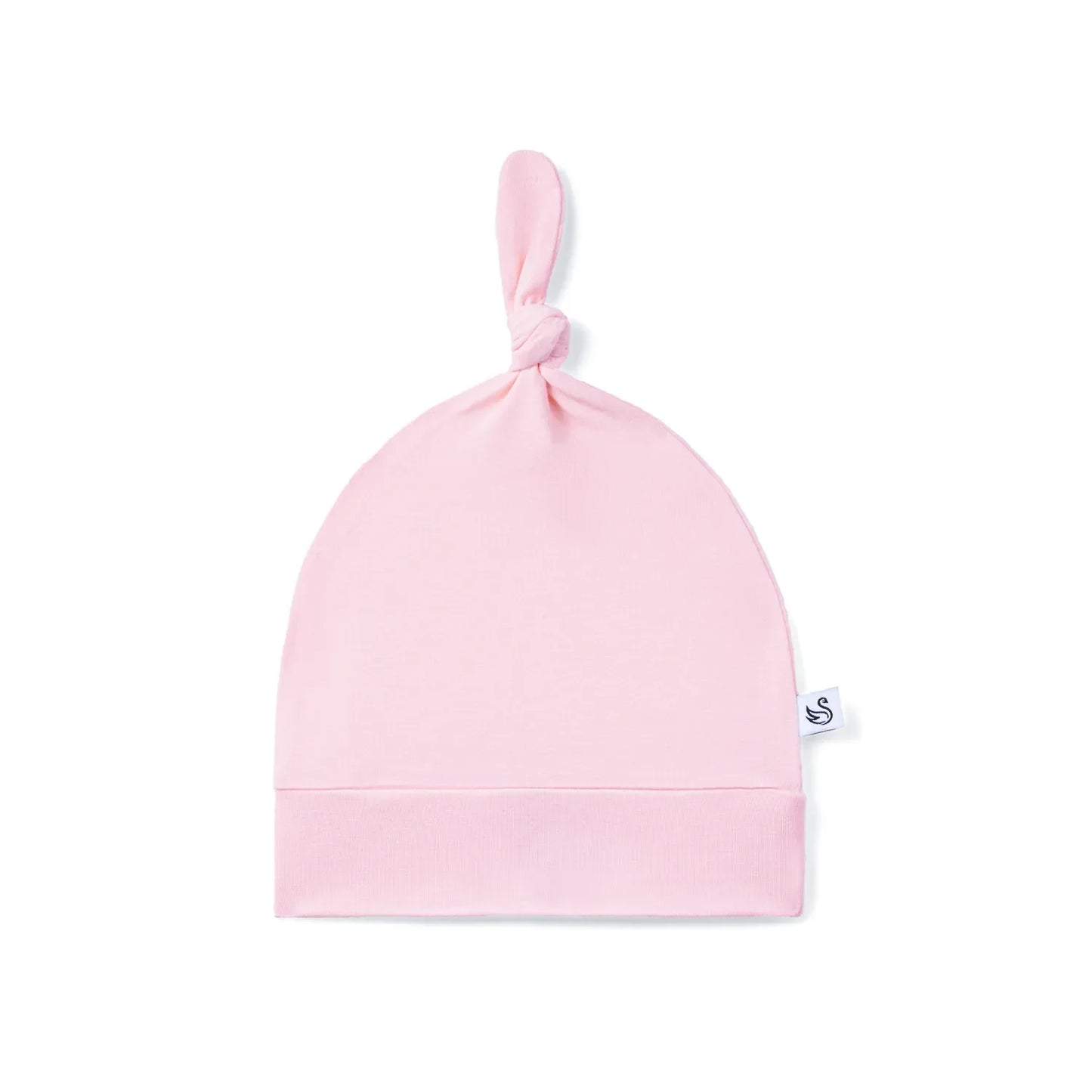 Baby Knotted Cap in Mary Rose
