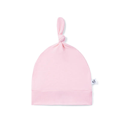 Baby Knotted Cap in Mary Rose