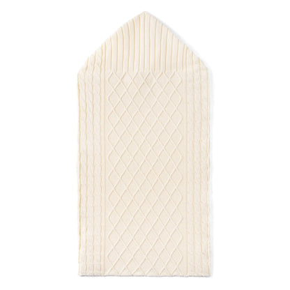 Cable Knit Baby Sleep Sack in Cream