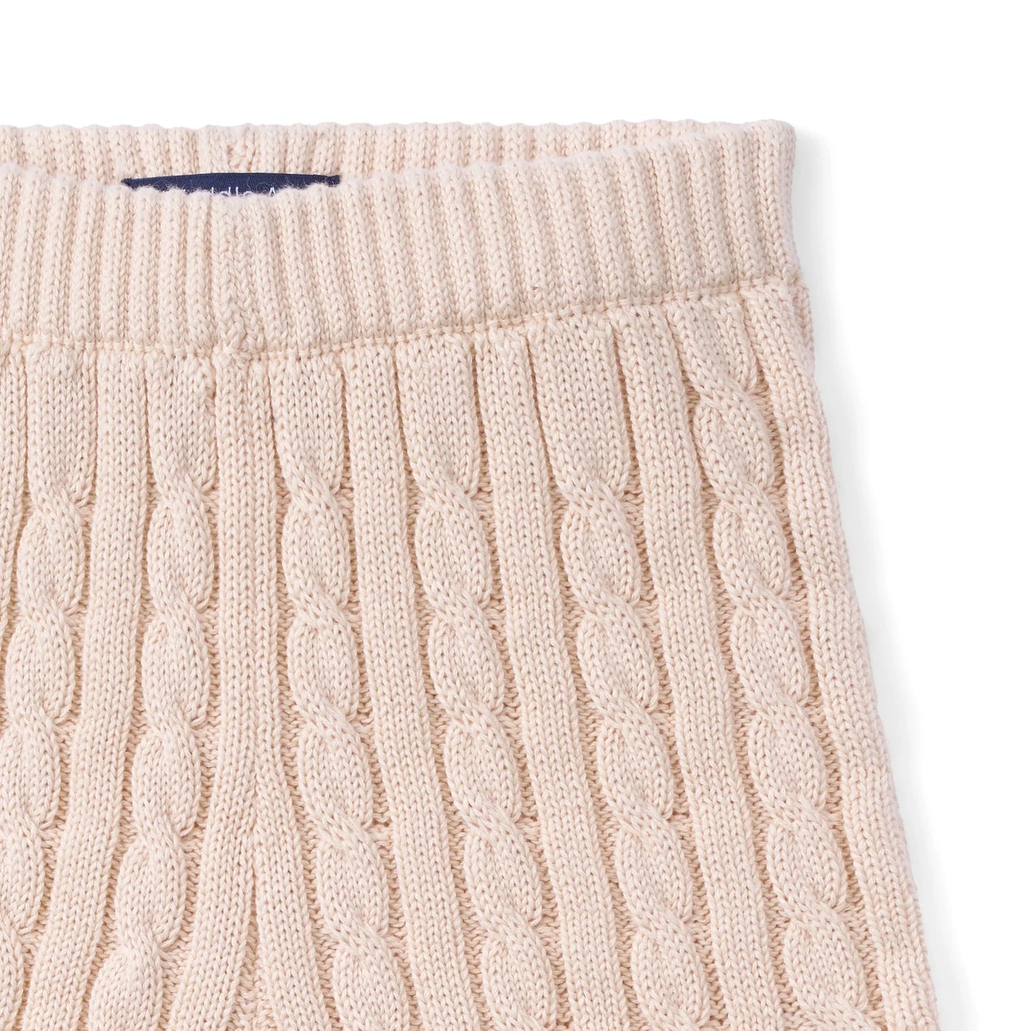 Cable Knit Short in Beige