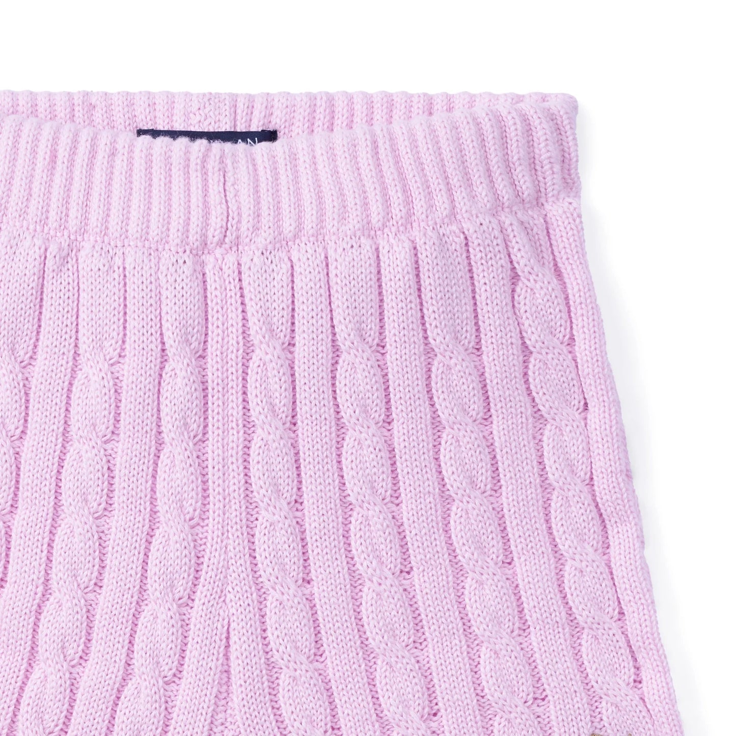 Cable Knit Short in Lilac