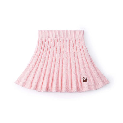 Cable Knit Skirts in Pink