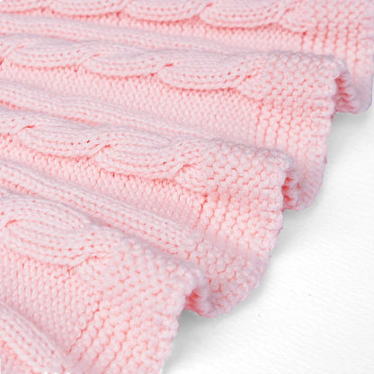 Cable Knit Skirts in Pink